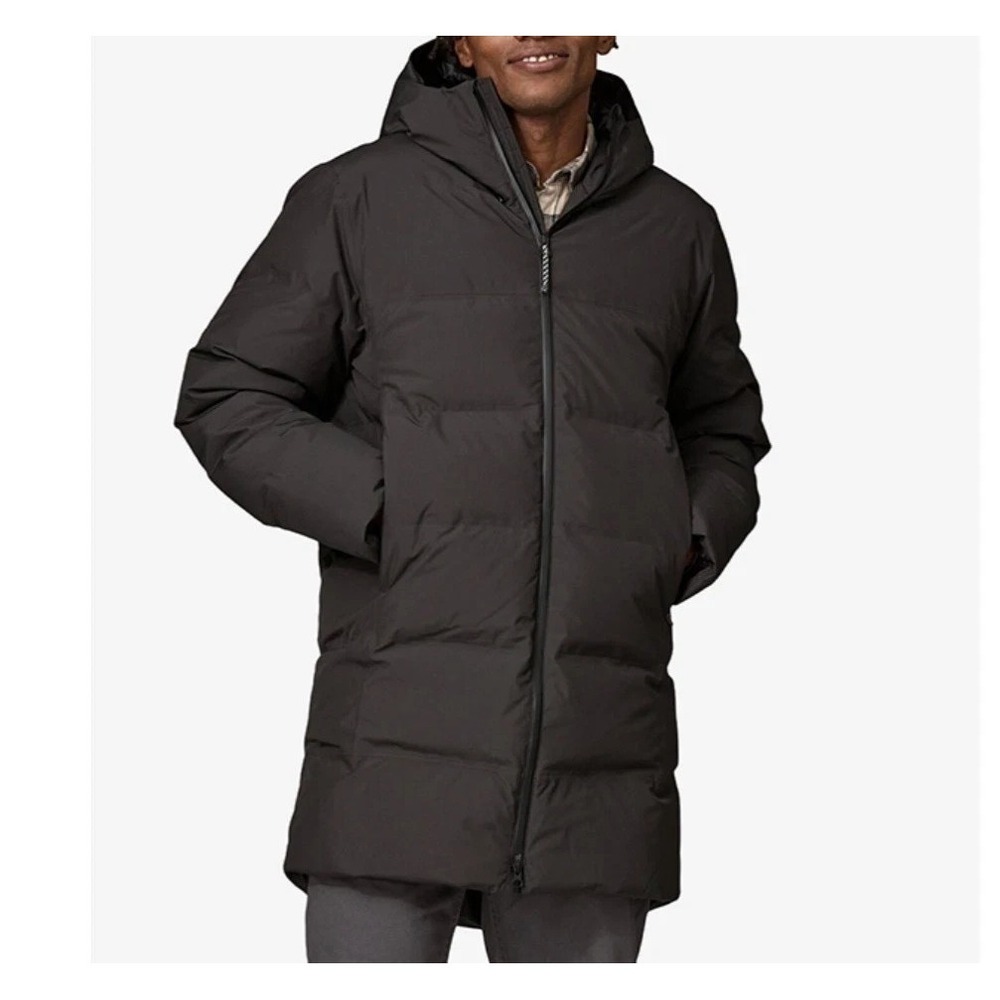 Patagonia Men's Jackson Glacier Parka Jacket S Black 27911 BLK NWT Hood 700 Fill